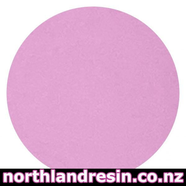 Solid Barbie Pink paste color swatch with 'northlandresin.co.nz' text at the bottom.