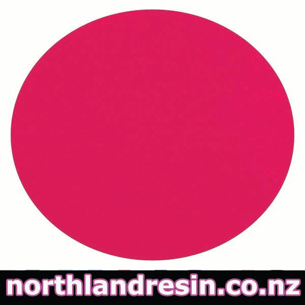 Solid pink color swatch with 'northlandresin.co.nz' text at the bottom.