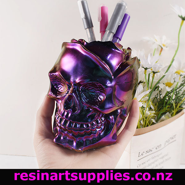 Rose Silicone Skull Mould 12.4cm