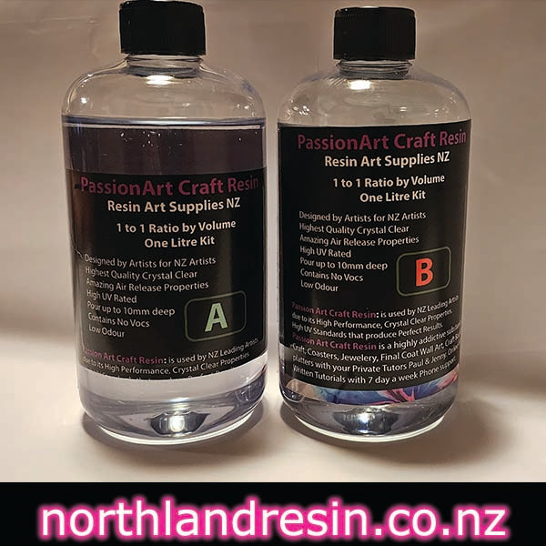 Passionart Craft Resin 1:1 by Volume