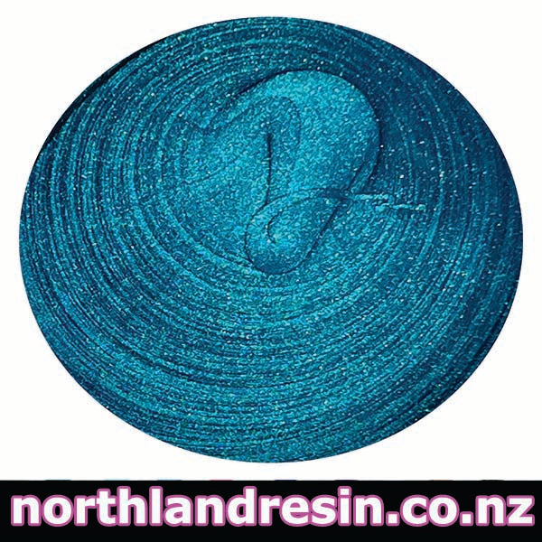 Thornton Shimmer paste on a circular swatch with 'northlandresin.co.nz' branding at the bottom.