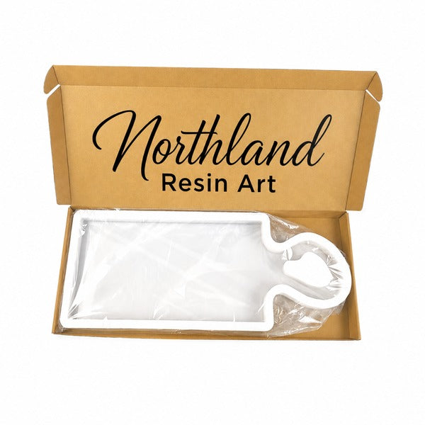 Thick Wall Large Silicone Platter Mould – 670 × 250 × 40mm | Northland Resin Art