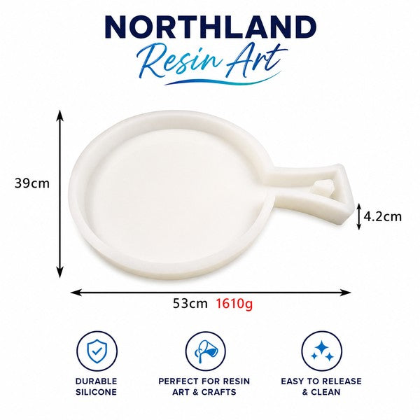 Northland Resin Art 53cm large round silicone resin casting mould