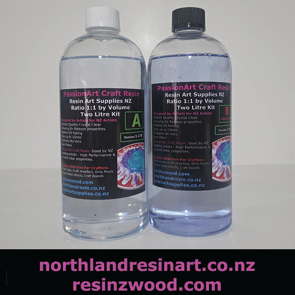 PassionArt Craft Resin 1:1 Epoxy Resin NZ | Crystal Clear
