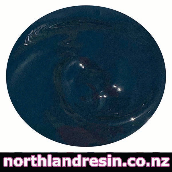 Dark blue resin product on a white background with 'northlandresin.co.nz' text.