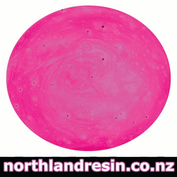 Electric Pink Paste on a white background, branded 'northlandresin.co.nz'.
