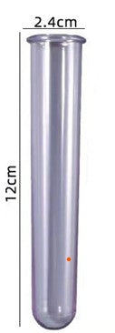 Heart Shaped Resin Vase Mould with Glass Tube