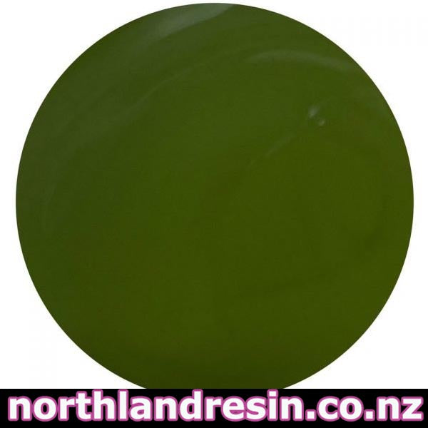 Olive color swatch with 'northlandresin.co.nz' text at the bottom.