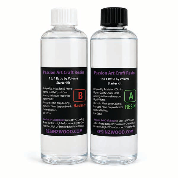 PassionArt Craft Resin 1:1 Epoxy Resin NZ | Crystal Clear