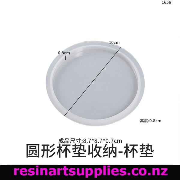 Round Coaster Moulds 100mm