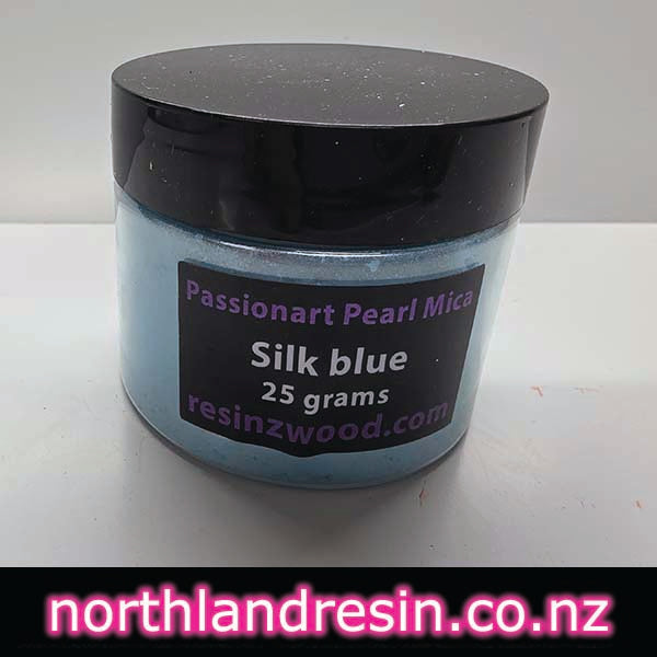 Silk Blue Mica 25grams
