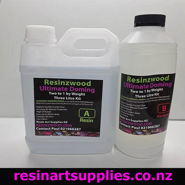 Ultimate Doming Resin 2:1 by weight